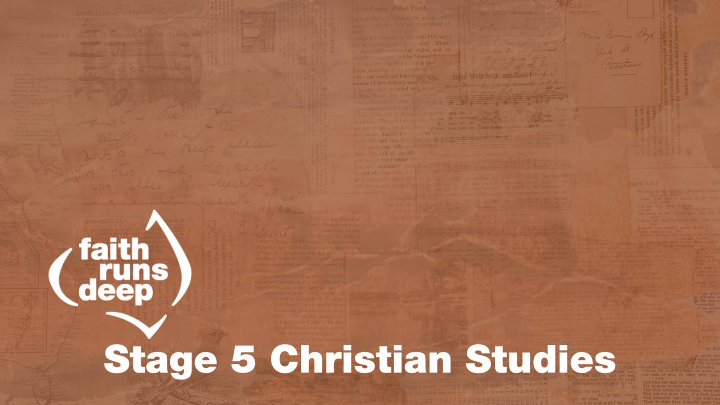 Christian Studies Lessons: Faith Runs Deep